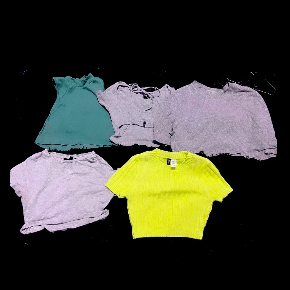 T shirt bundle croptop